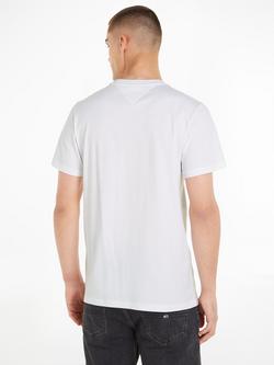 Tommy Jeans Slim Essential Flag T-Shirt - view 2, White