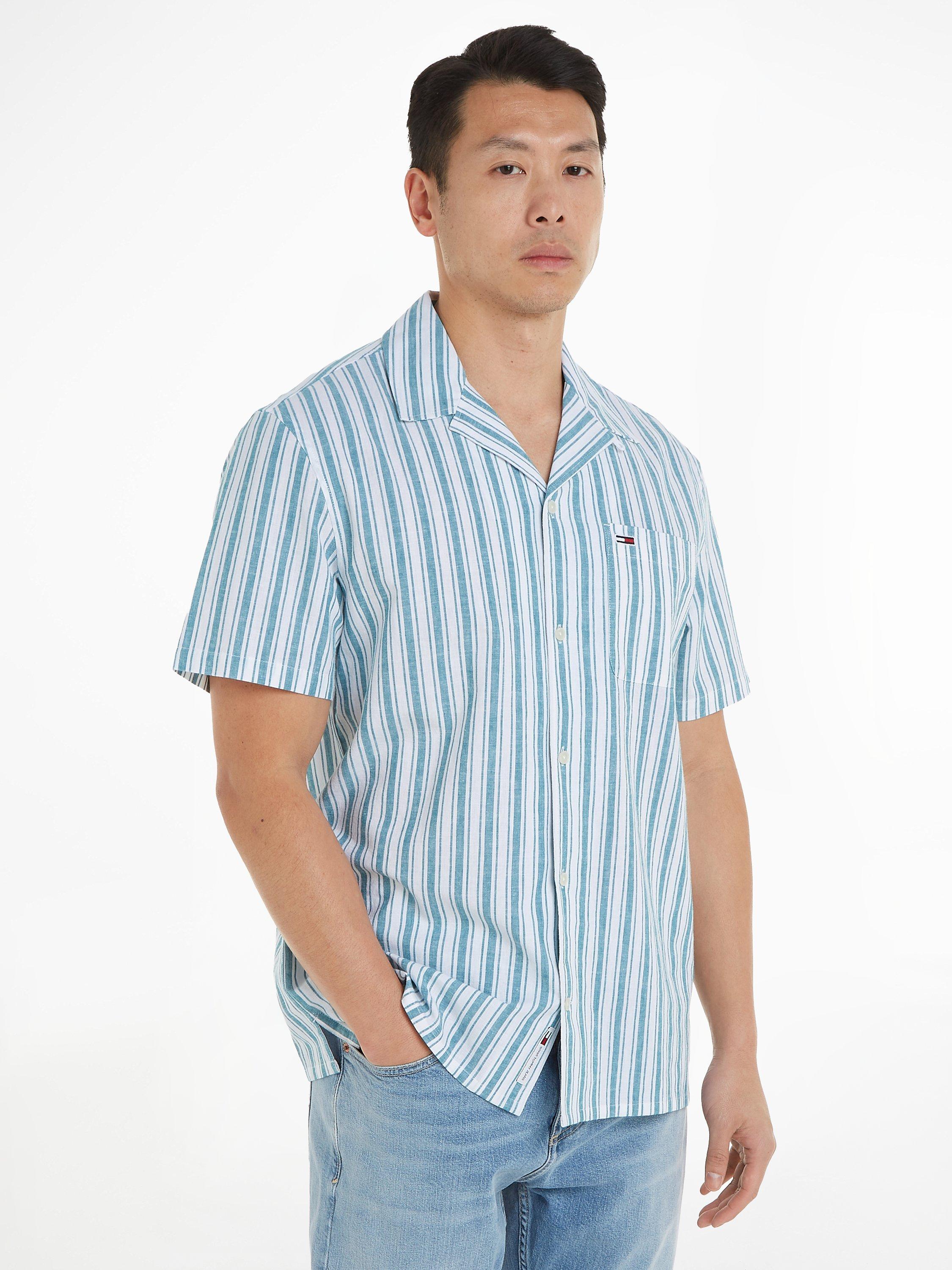 Tommy Jeans Stripe Linen Shirt