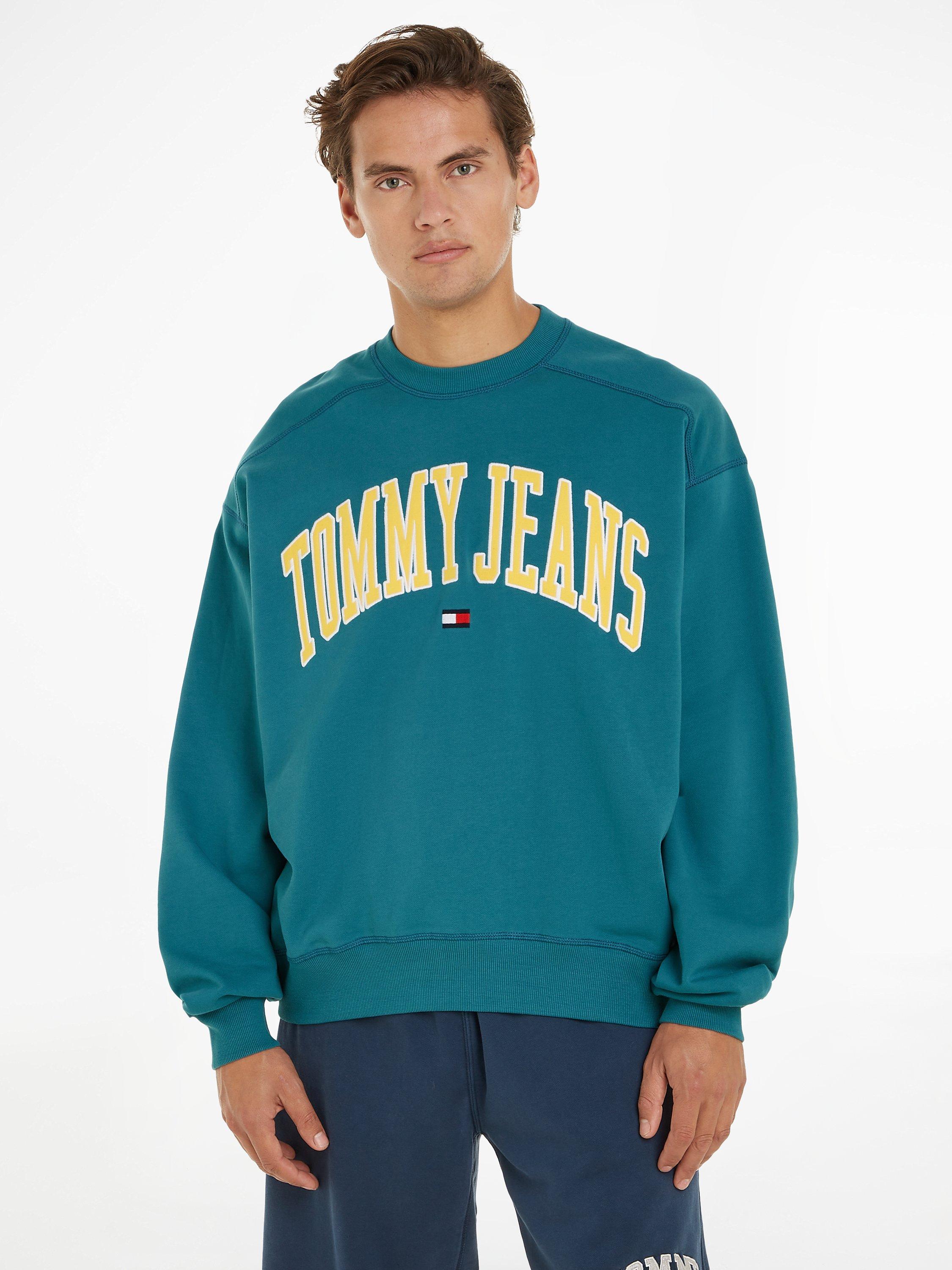 Tommy Jeans Varsity Jumper, Timeless Teal