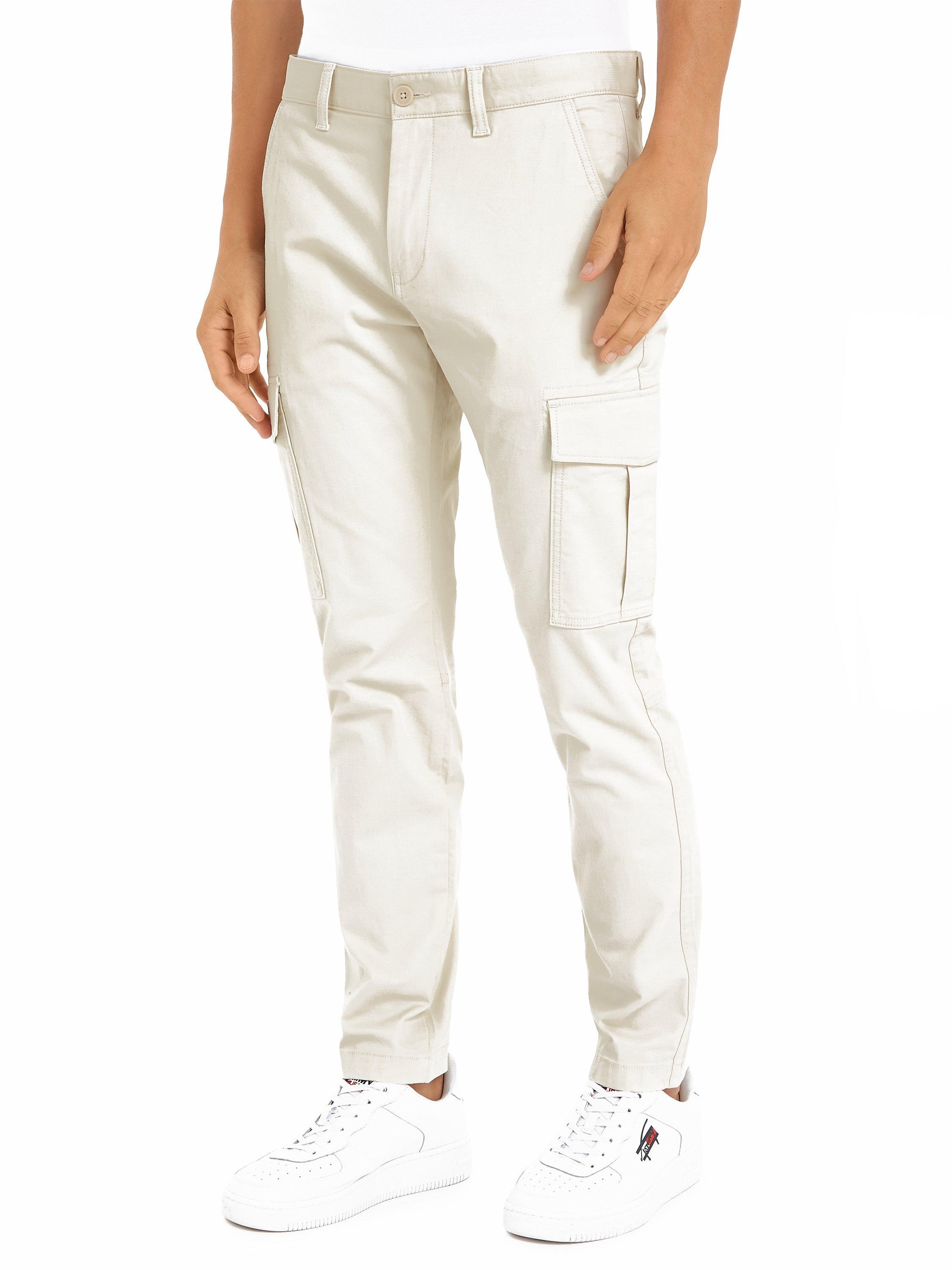 Tommy Jeans Austin Cargo Trousers, Newsprint
