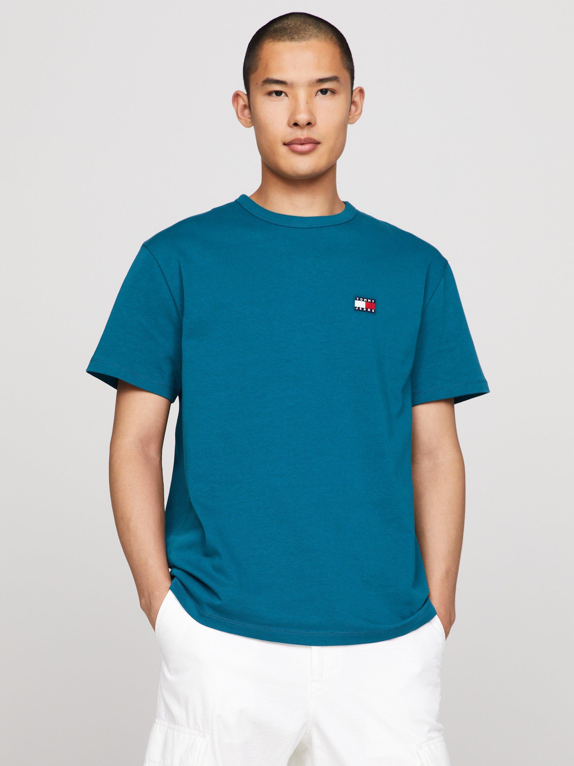 Tommy Jeans Regular Badge T-Shirt, Timeless Teal