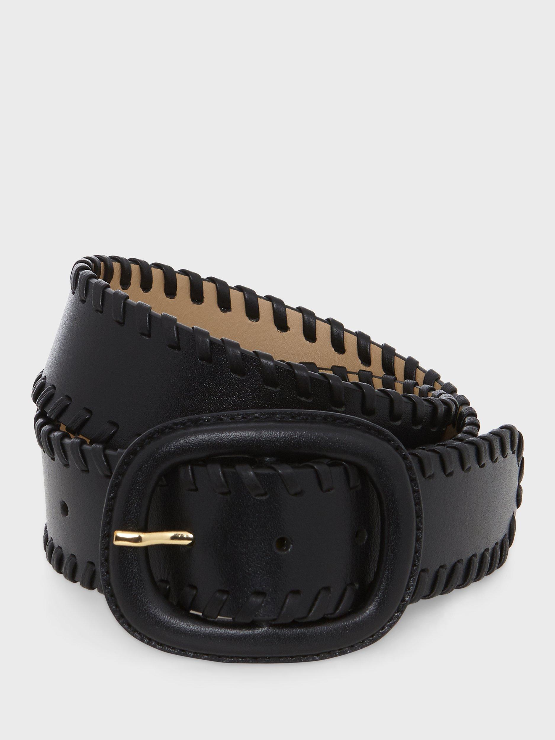 Hobbs Savannah Leather Belt Black