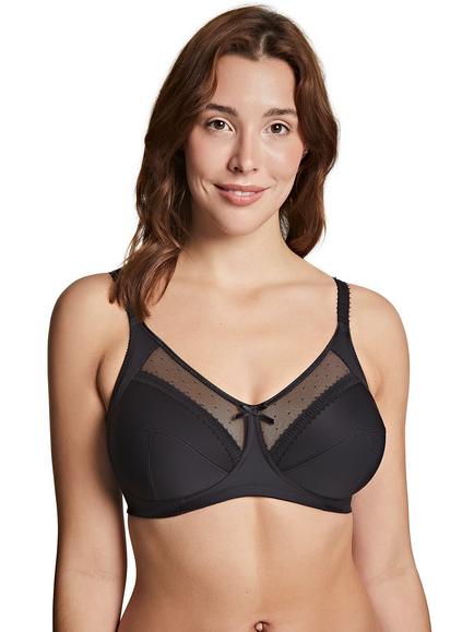 Royce Charlotte Fuller Cup Non-Wired Bra - view 2, Black