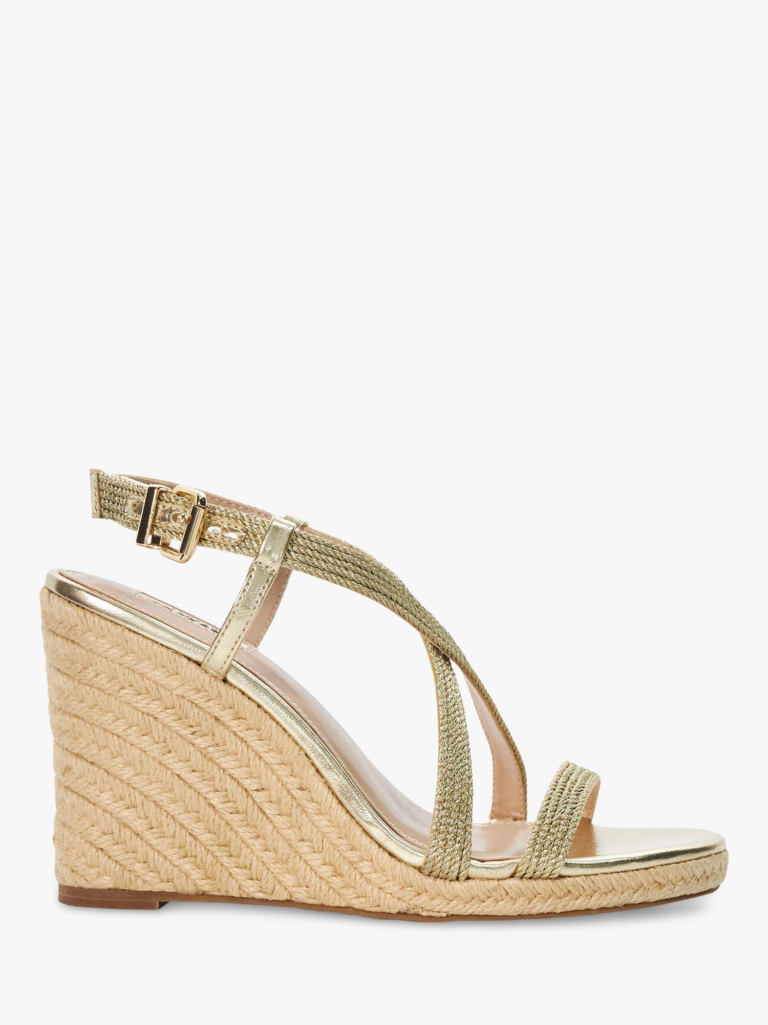 Dune ladies wedge sandals best sale