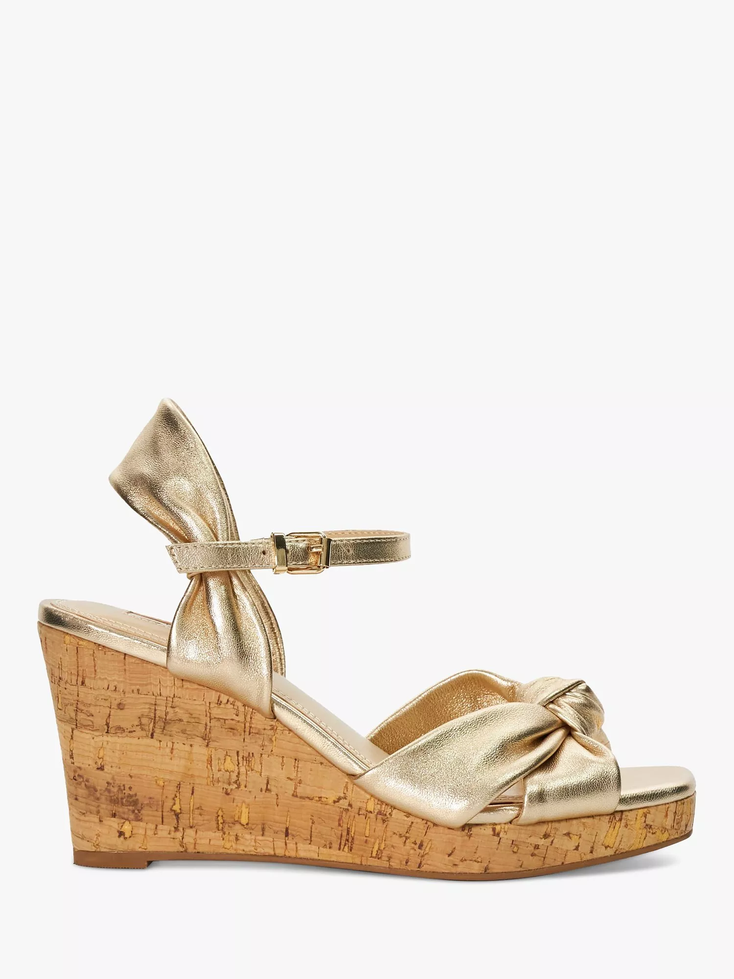 Dune tan wedges on sale