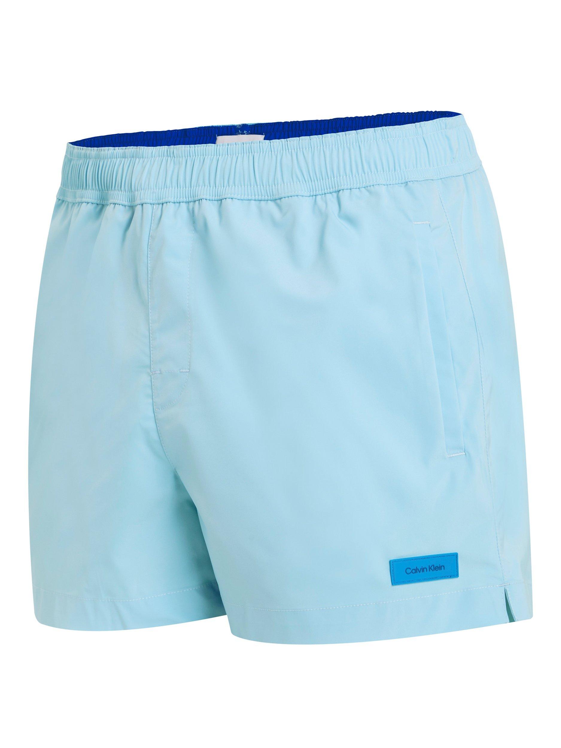 Calvin Klein Drawstring Swim Shorts, Blue, S