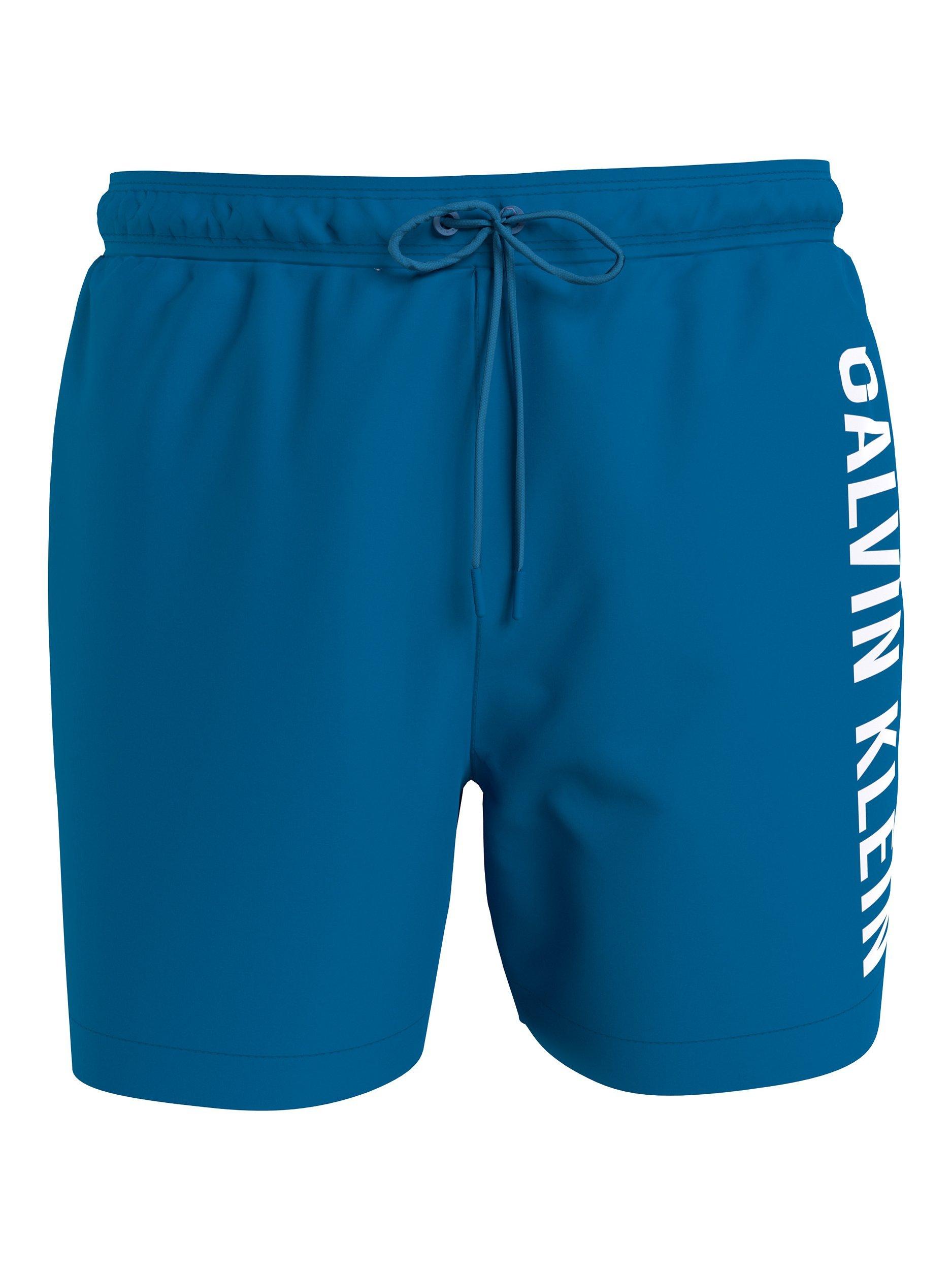Double waistband swim shorts top