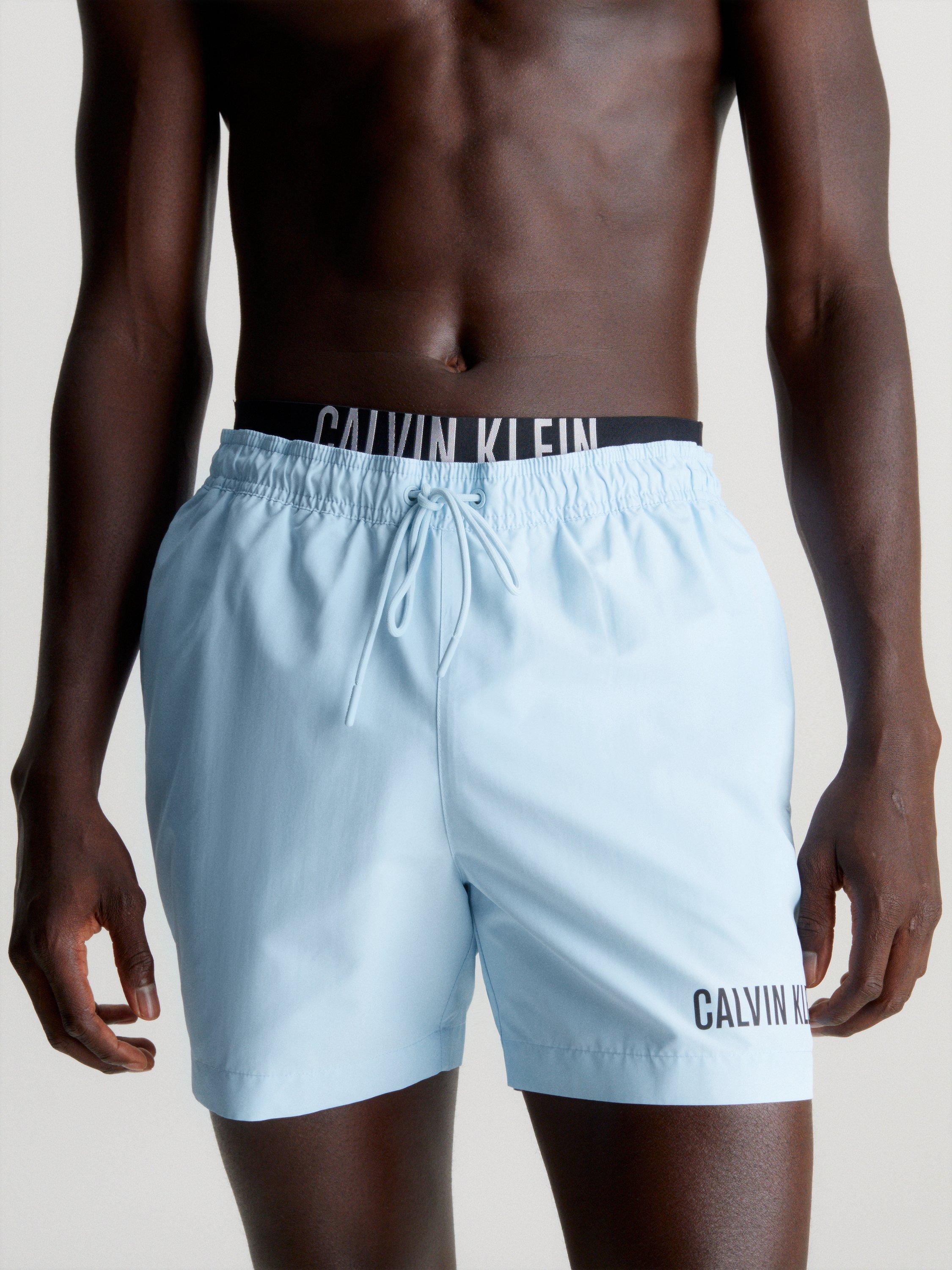 Calvin Klein Double Waistband Swim Shorts