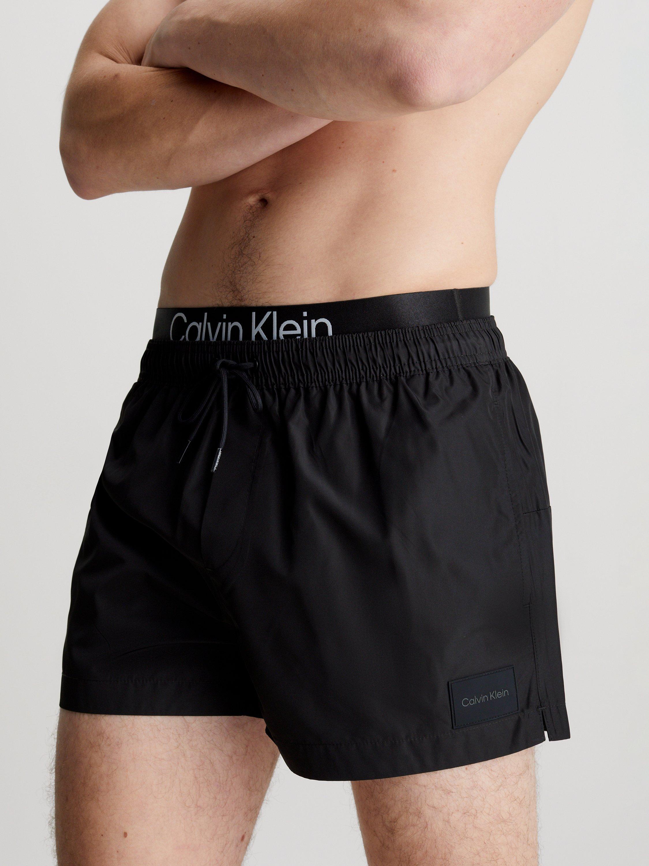 Calvin Klein Double Waistband Swim Shorts