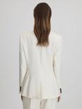 Reiss Petite Millie Tailored Blazer, Cream