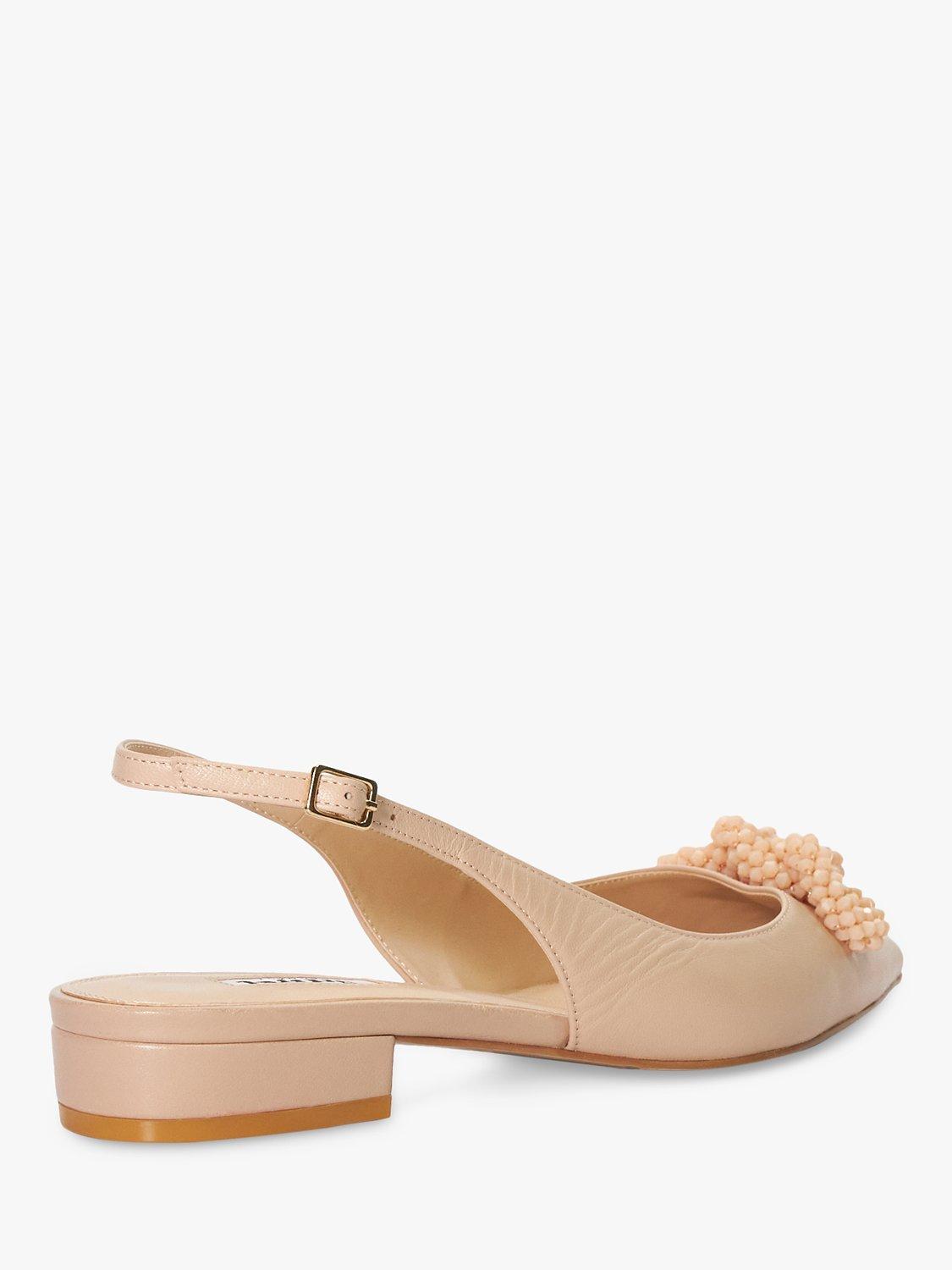 Dune Horizonn Leather Pumps, Blush, 7