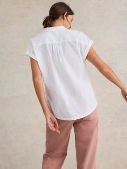 White Stuff Ellie Organic Cotton Shirt - view 2, Pale Ivory