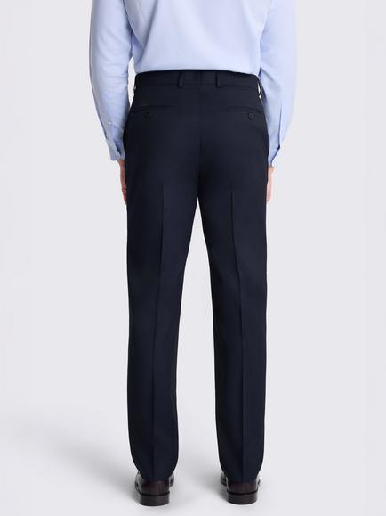Moss Tailored Fit Stretch Suit Trousers - view 2, Ink