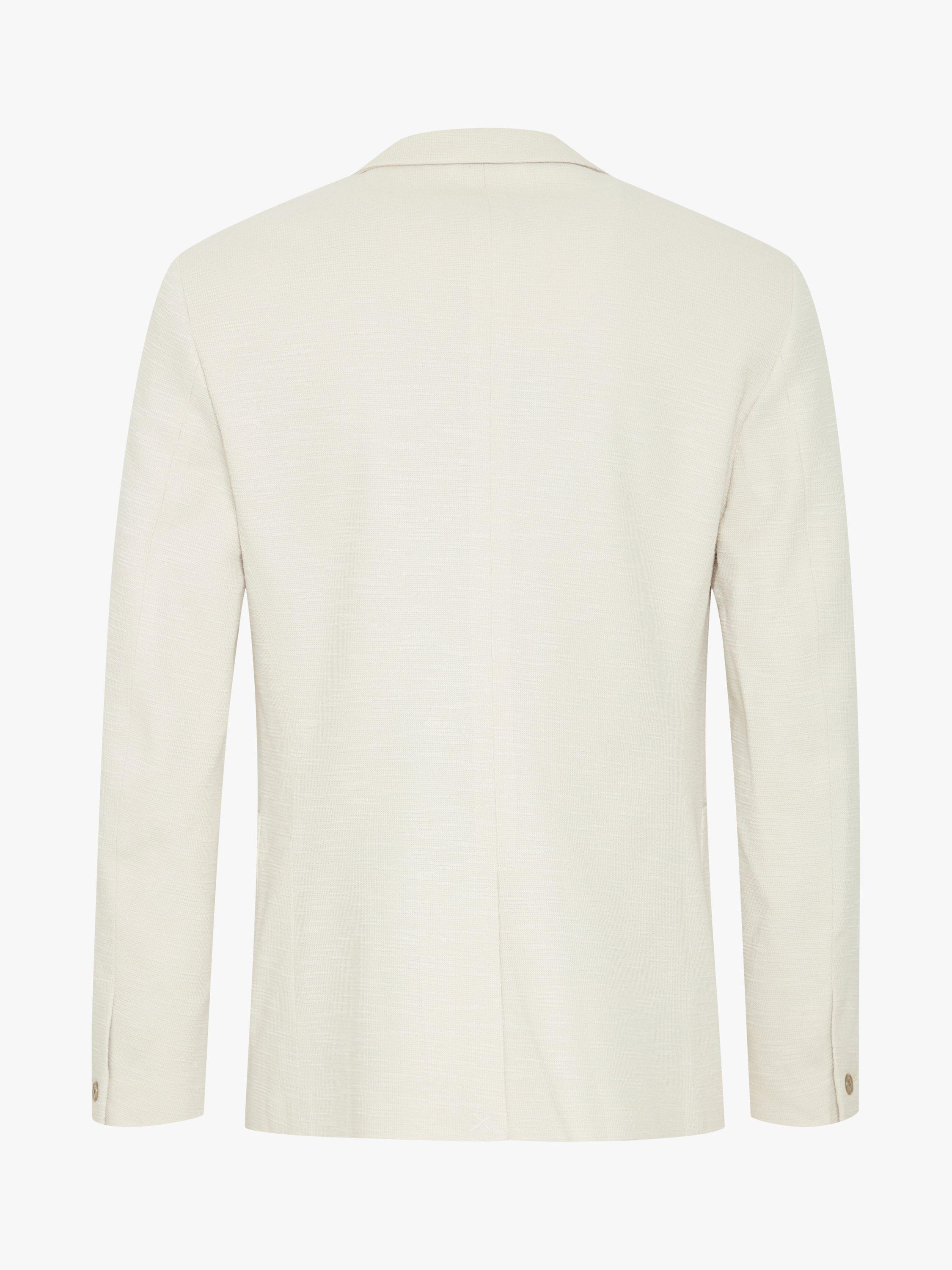 Product image 6 of 6, which shows Casual Friday Bille Slub Yarn Single Breasted Blazer, Pumice Stone, 46