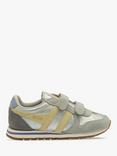 Gola Kids' Classics Daytona Blaze Trainers, Silver/Melon