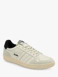 Gola Classics Eagle Leather Lace Up Trainers, Off White/Black