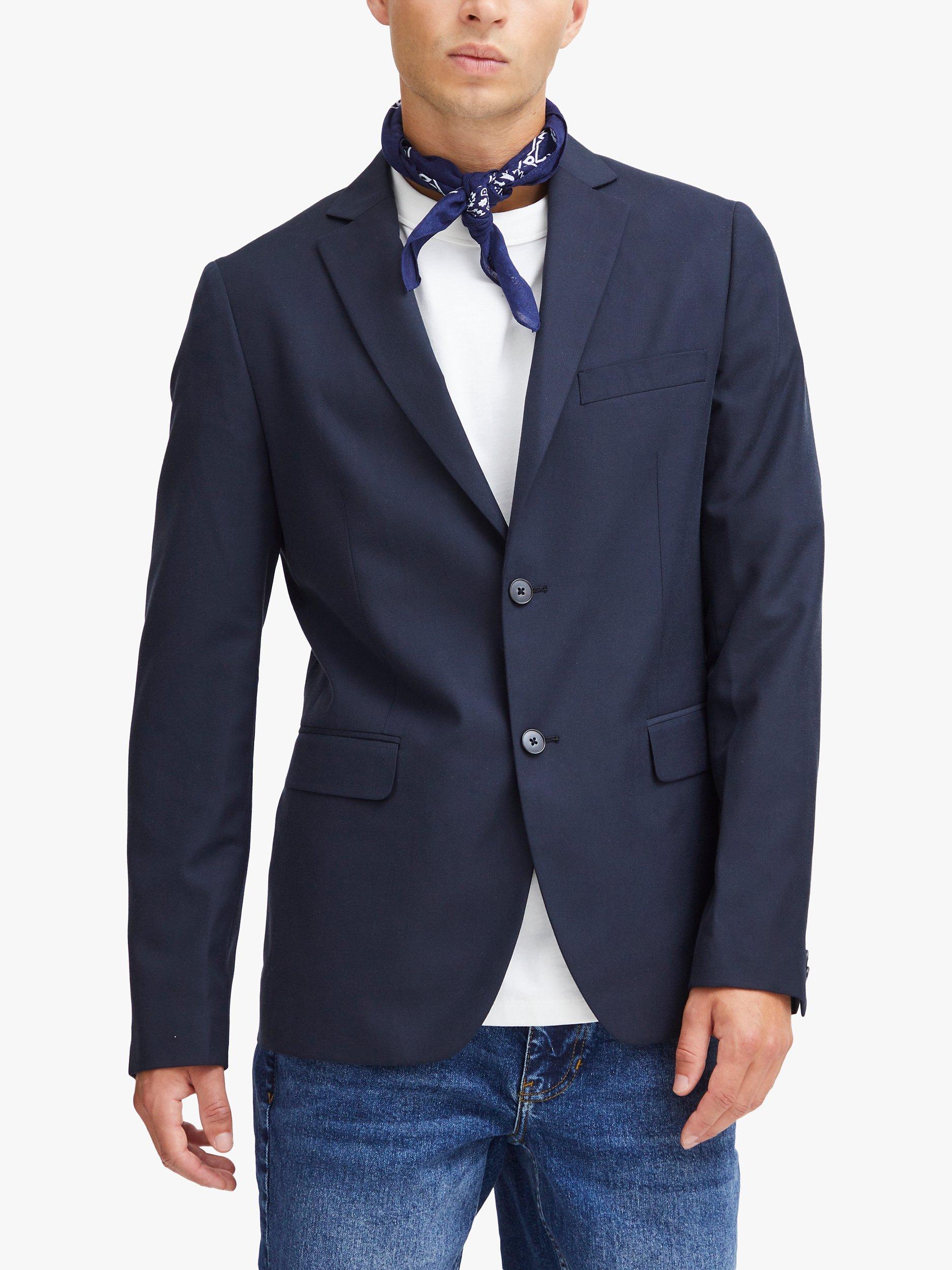 Product image 1 of 5, which shows Casual Friday Bille Tailored Single Breasted Blazer, Dark Navy, 56