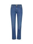MOS MOSH Regina Cover Straight Leg Jeans, Mid Blue