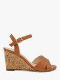 Paradox London Yumi Wedge Heel Sandals, Tan