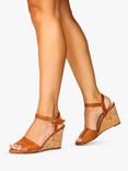 Paradox London Yumi Wedge Heel Sandals, Tan