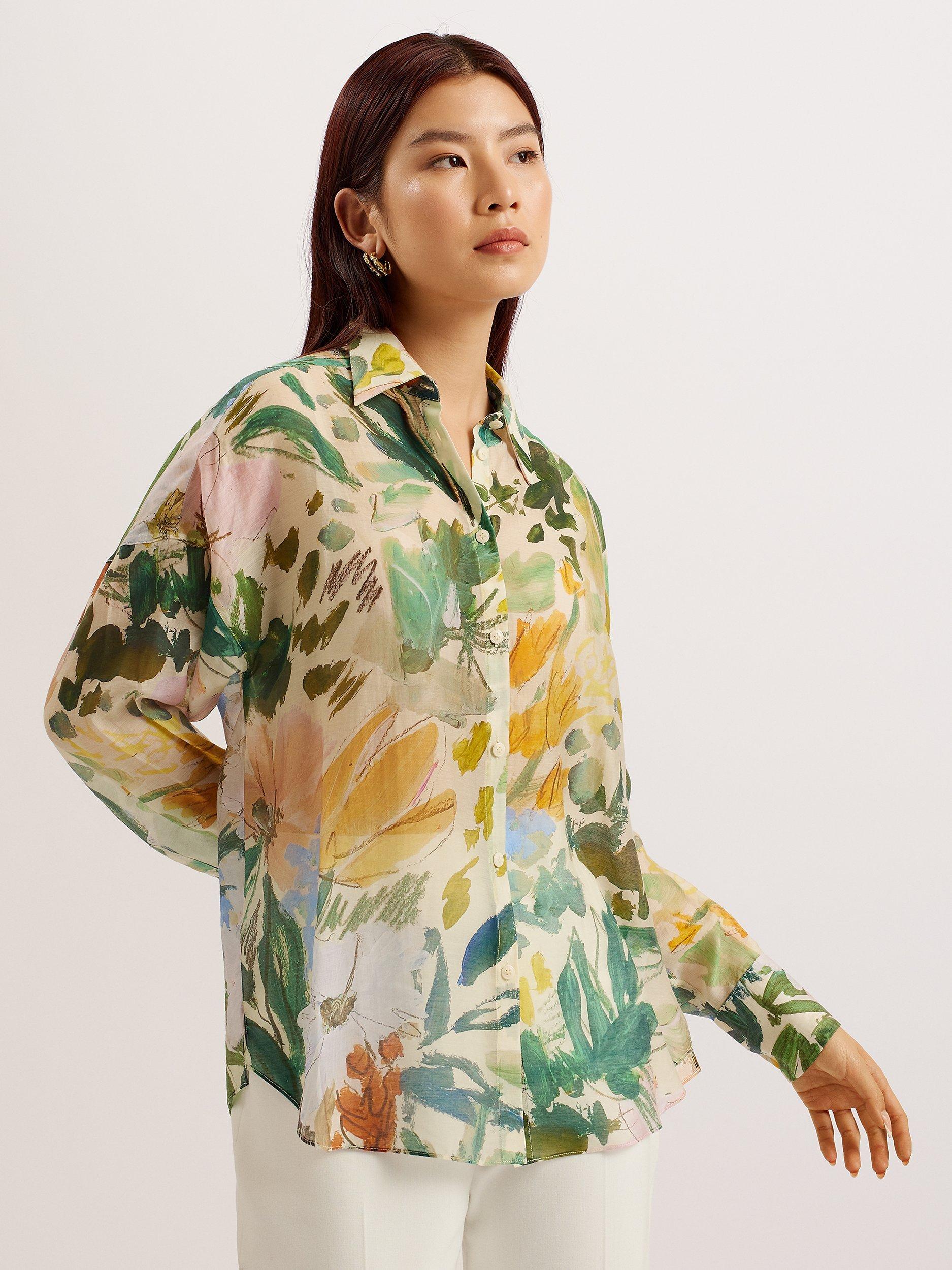 Ted Baker Piccola Oversized Shirt, Multi
