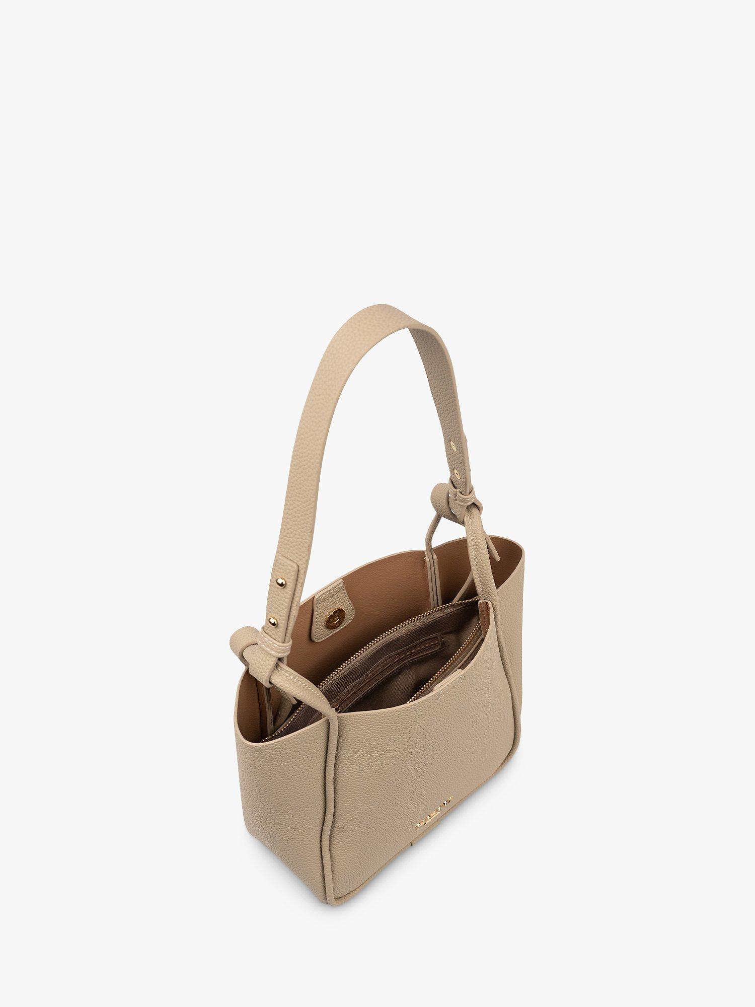 Product image 3 of 3, which shows Paradox London Odel Faux Leather Shoulder Bag, Taupe, One Size