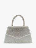 Paradox London Damani Top Handle Diamante Bag, Silver