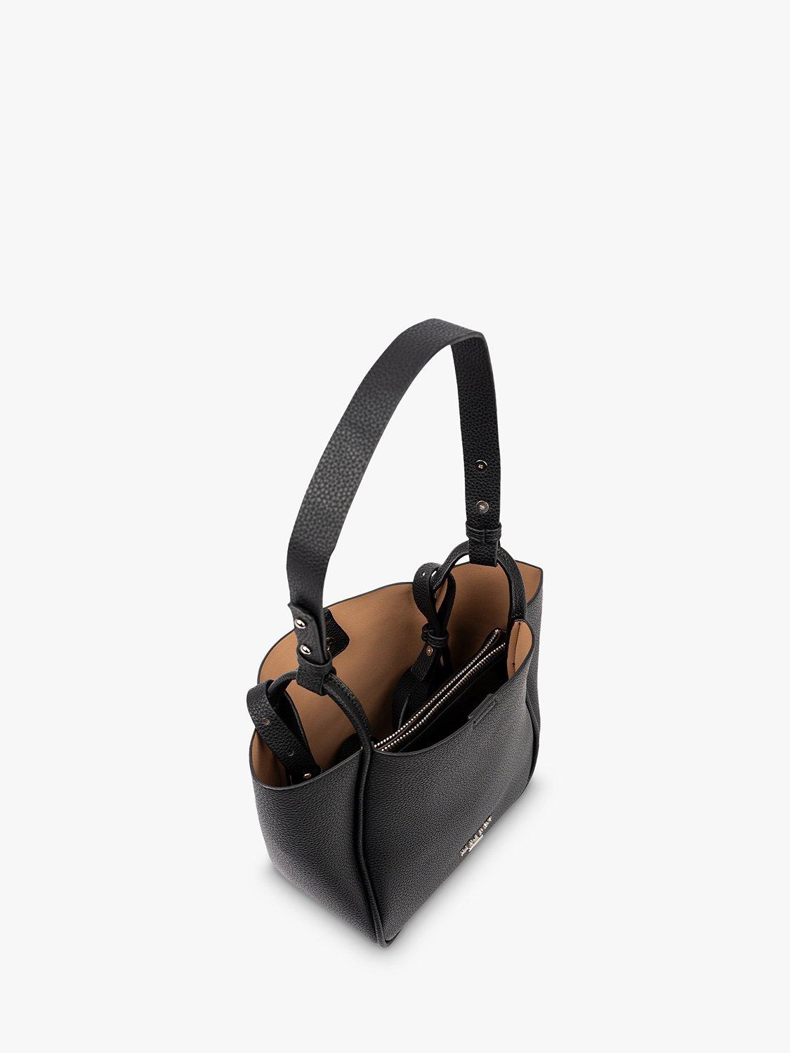 Product image 3 of 3, which shows Paradox London Odel Faux Leather Shoulder Bag, Black, One Size
