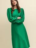 Nobody's Child Zora Long Sleeve Midi Dress, Green