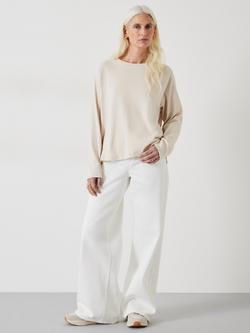 HUSH Matilda Raglan Sleeve Top - view 2, Almond