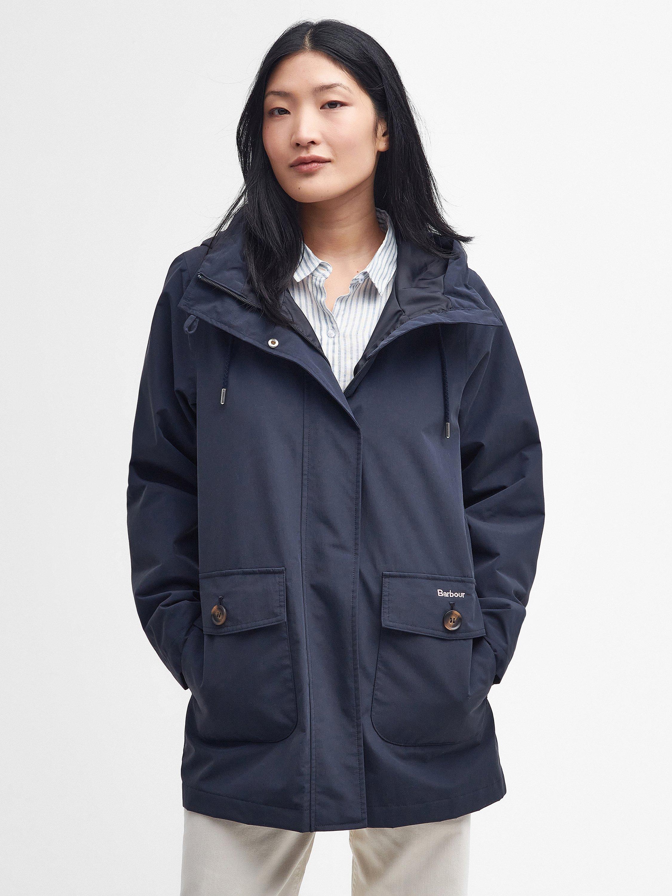 Barbour Lansdowne Waterproof Jacket, Dark Navy