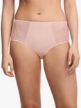 Chantelle Norah Chic High Waisted Briefs, Dusky Pink