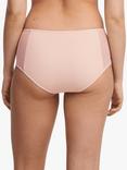 Chantelle Norah Chic High Waisted Briefs, Dusky Pink