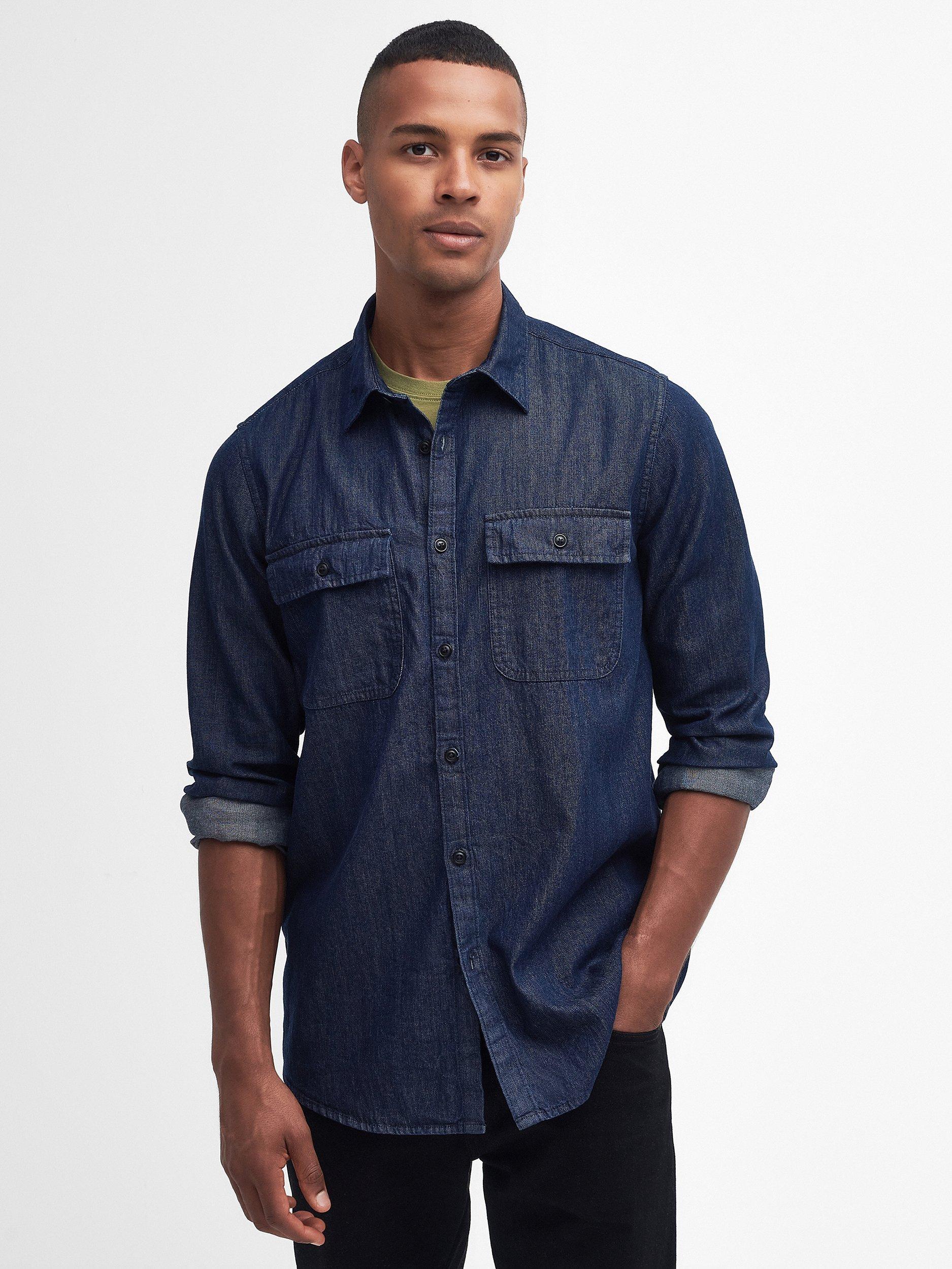 Barbour Dalston Denim Shirt, Chambray