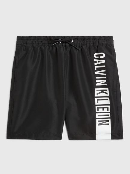 Calvin Klein Kids' Logo Swim Shorts, Pvh Black, Pvh Black