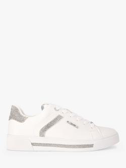 Carvela Daze Jewel Trainers, White