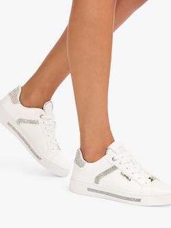 Carvela Daze Jewel Trainers - view 2, White