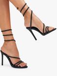 Carvela Spiral Diamante Embellished Strappy Sandals