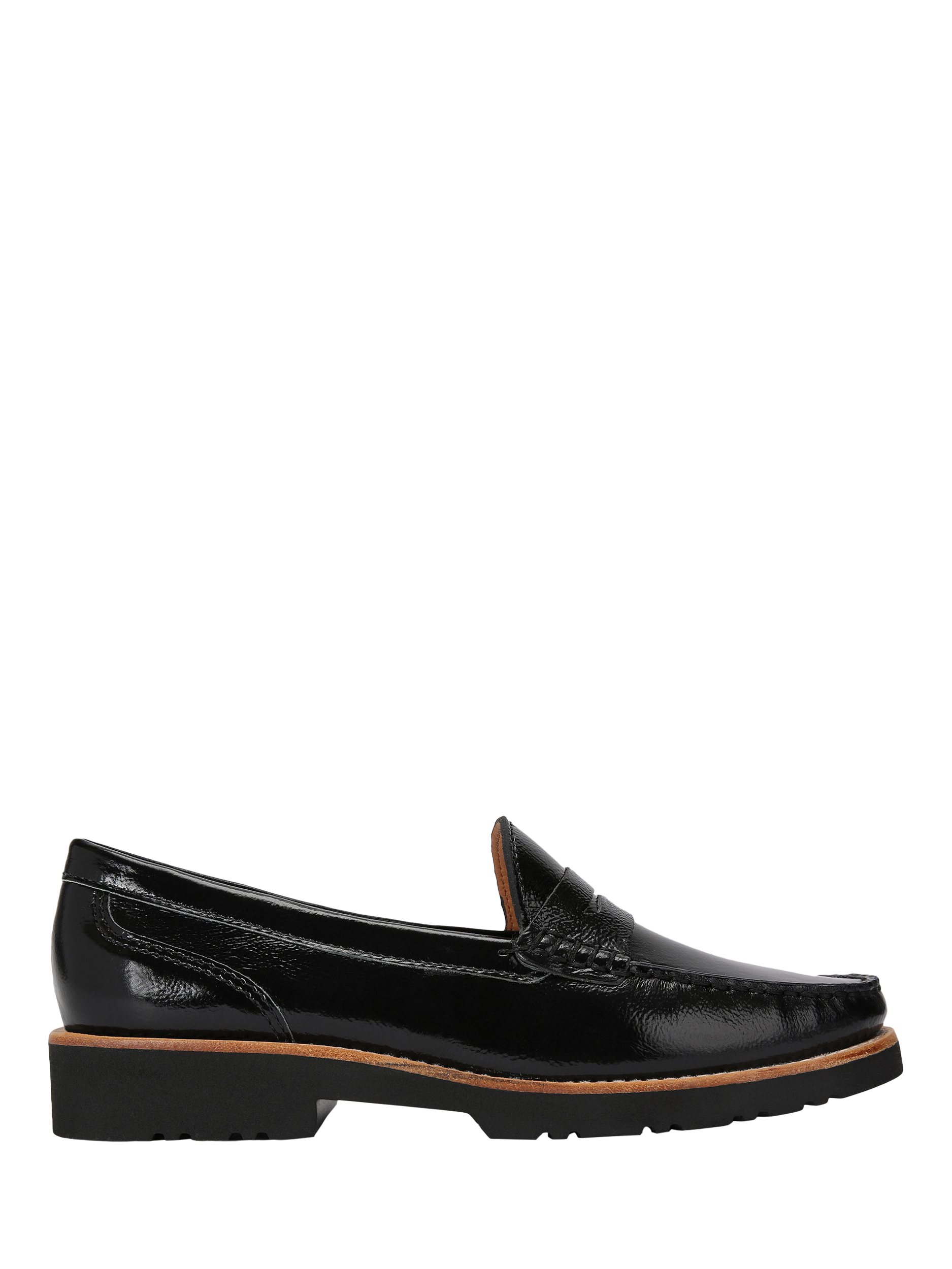 KG Kurt Geiger Melody Leather Loafers, Black
