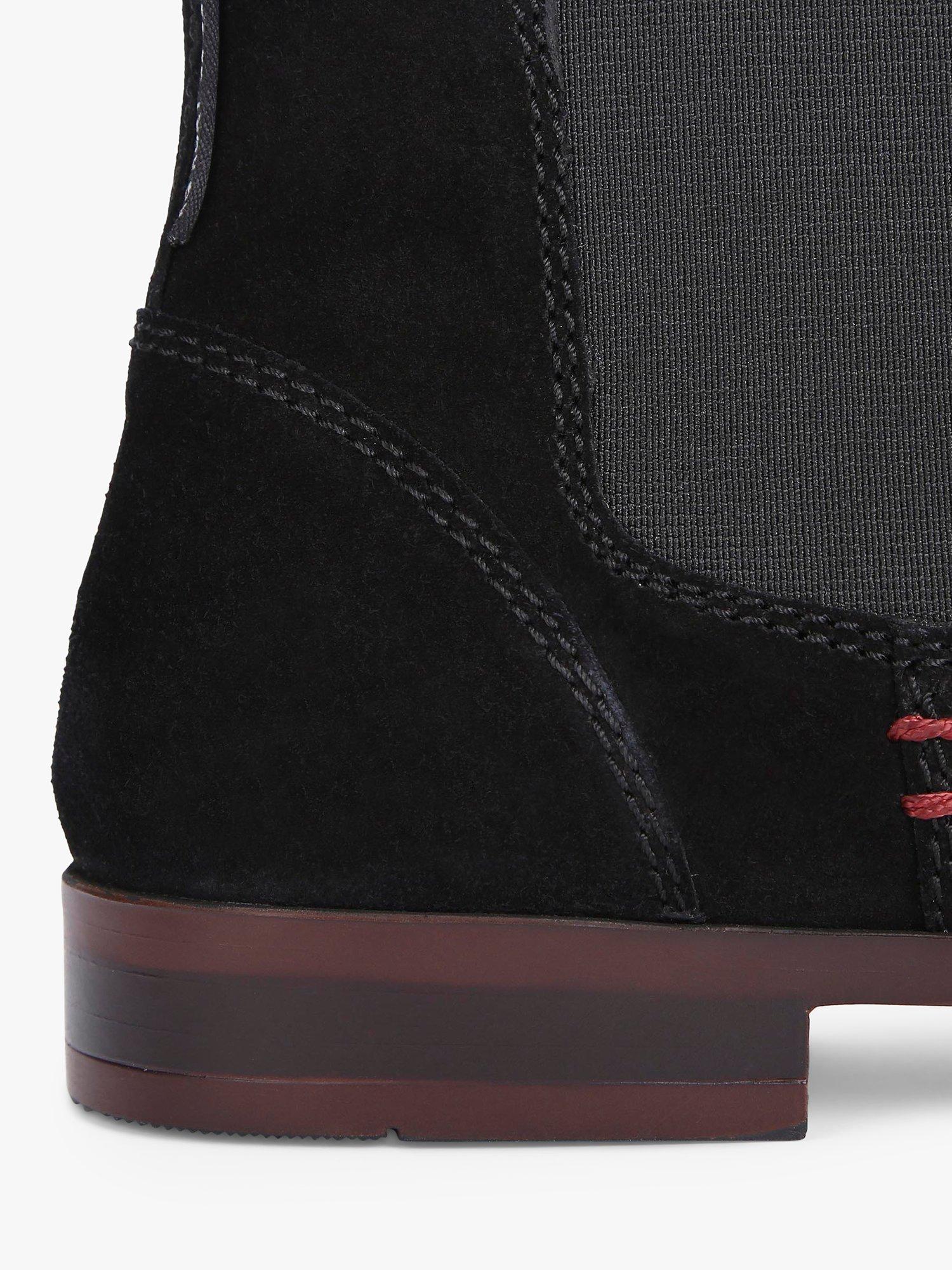Product image 5 of 5, which shows KG Kurt Geiger Pax Suede Ankle Boots, Black, 6