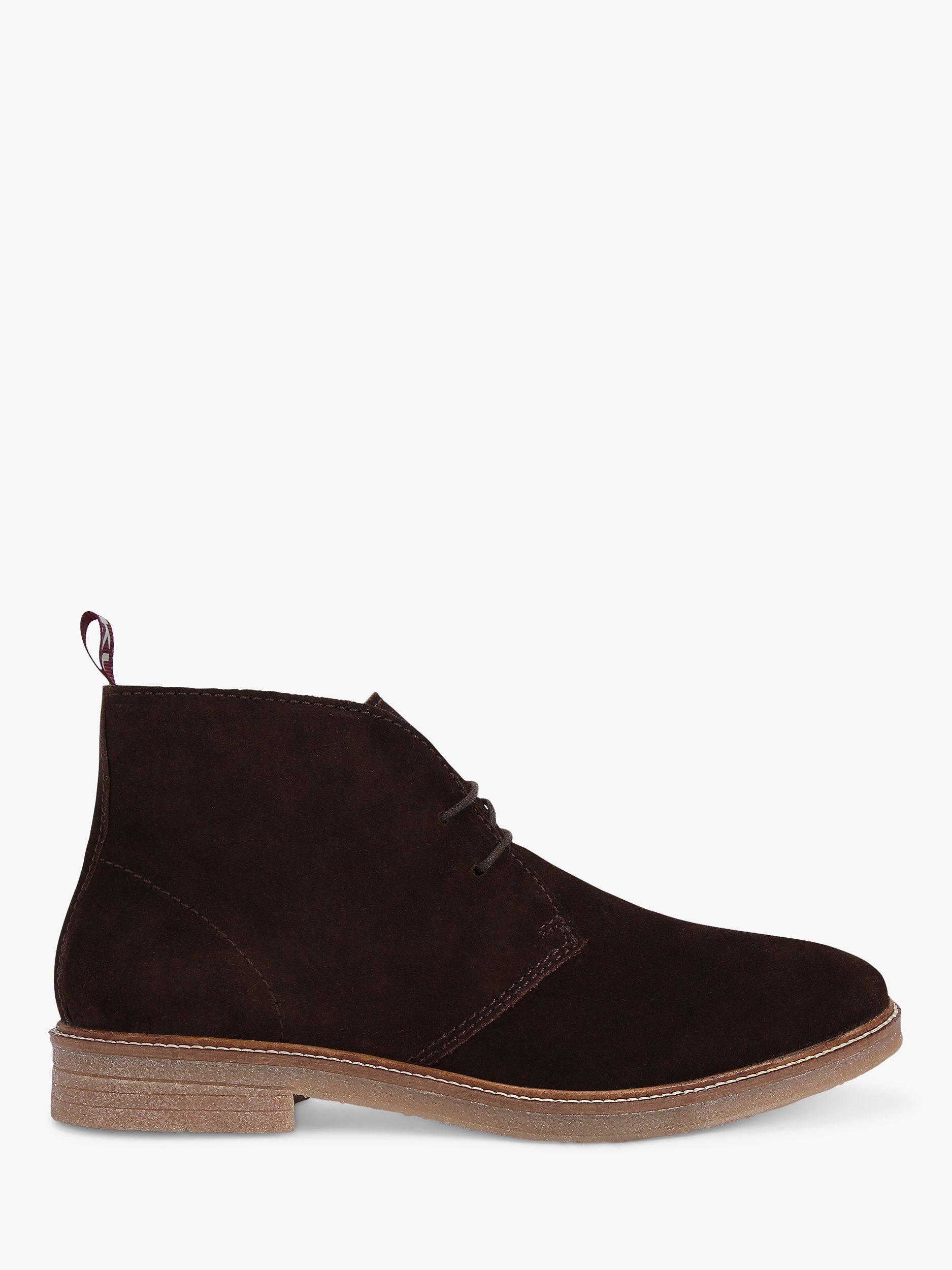 KG Kurt Geiger Bruno Suede Ankle Boots, Brown