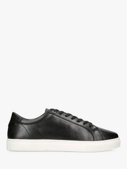 KG Kurt Geiger Fire Leather Trainers, Black