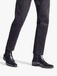 KG Kurt Geiger Pax Leather Ankle Boots, Black