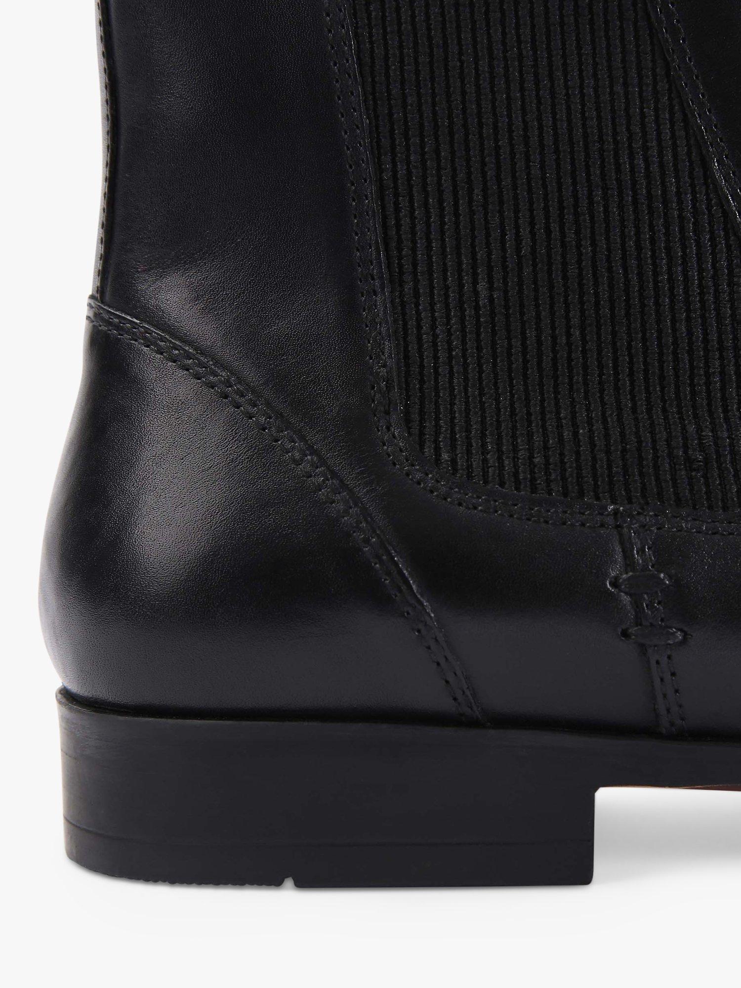 Product image 5 of 5, which shows KG Kurt Geiger Pax Leather Ankle Boots, Black, 6