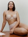 Chantelle Norah Soft Feel Sweetheart T-Shirt Bra, Golden Beige