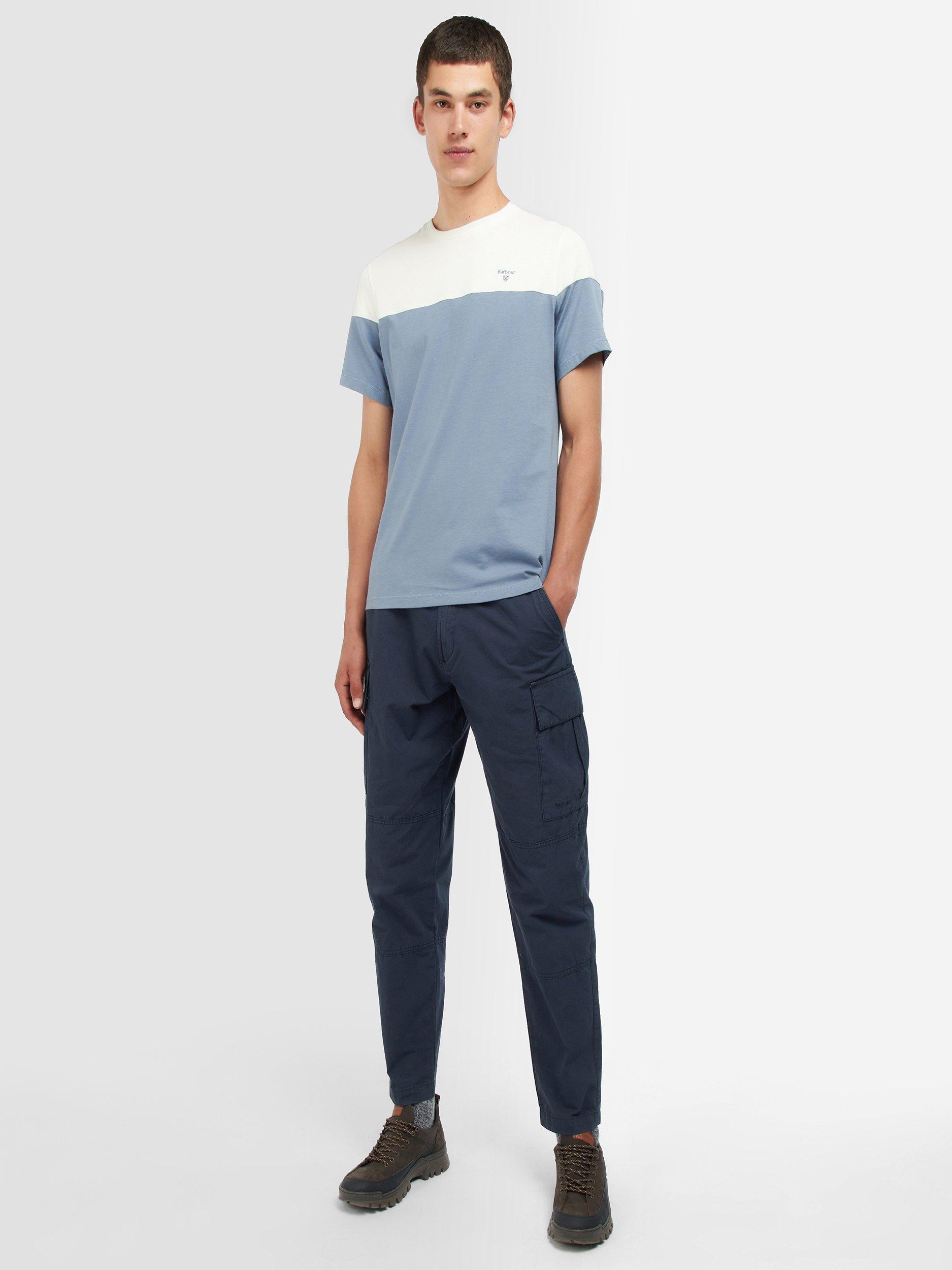 Barbour Essential Ripstop Cargo Trousers, Navy