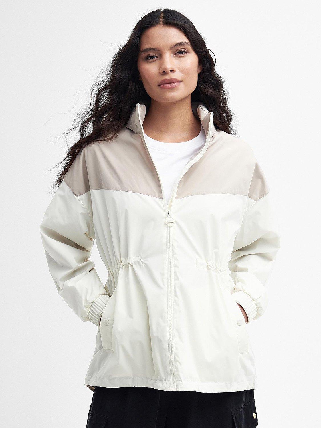 Barbour International Wyton Showerproof Jacket, Macaroon Oat