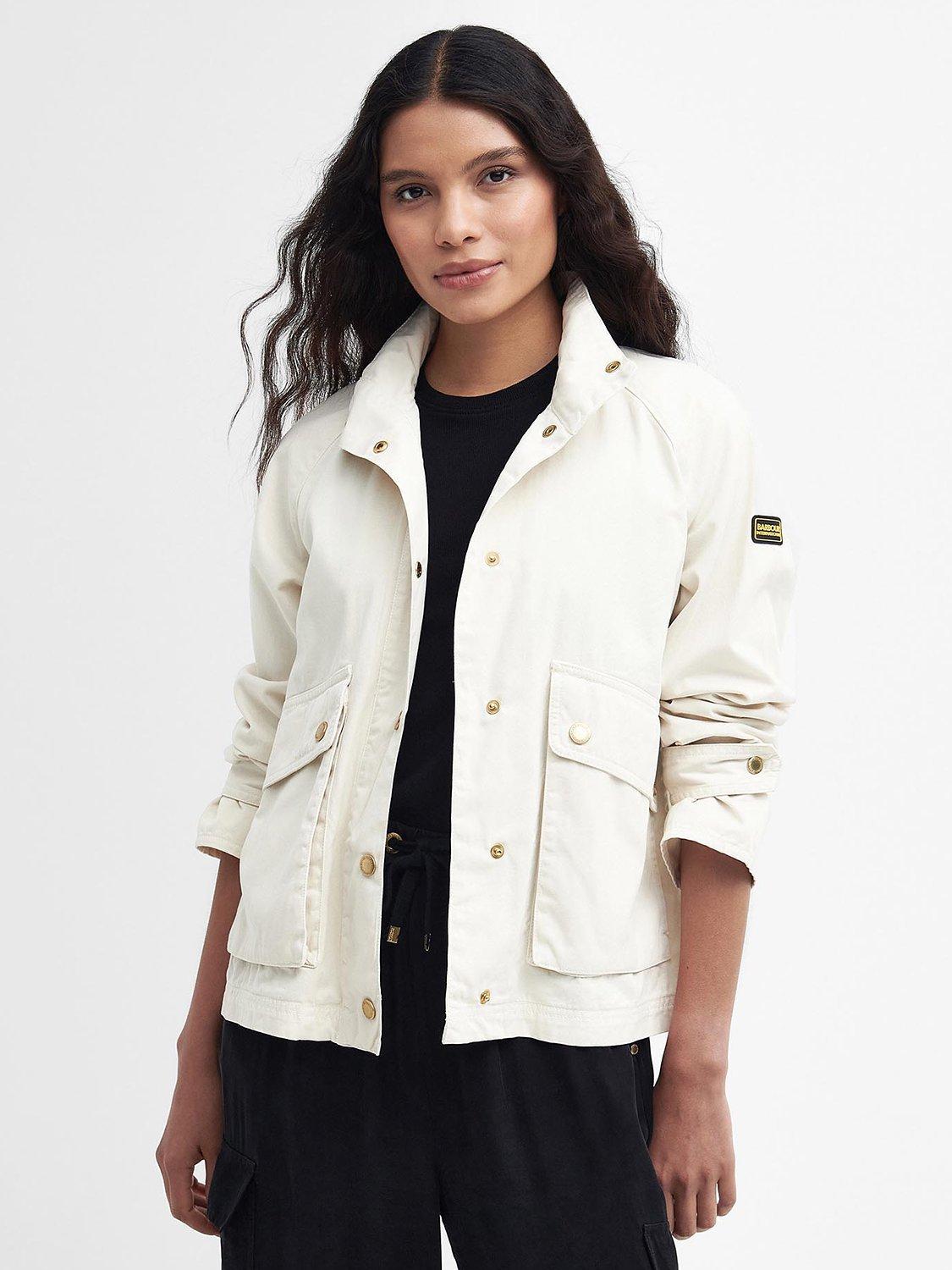 Barbour International Whiston Casual Jacket, Blanc