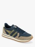 Gola Classics Daytona Chute Lace Up Trainers, Navy/Rhino/Khaki