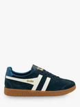 Gola Classics Hurricane Suede Trainers, Navy/White/Blue